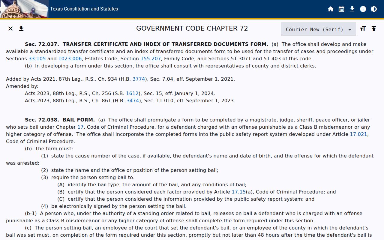 Fisher County criminal docket electronic access authority